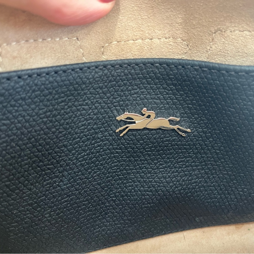 Longchamp Le Roseau Black leather Mini Bag - Picture 5 of 5